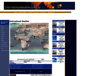 internationalweather.net screenshot