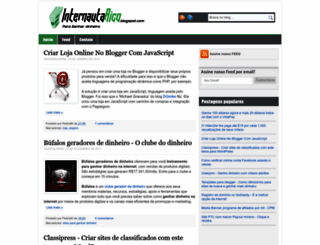 internautarico.blogspot.com.br screenshot