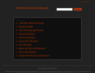 internet-business-blog.de screenshot