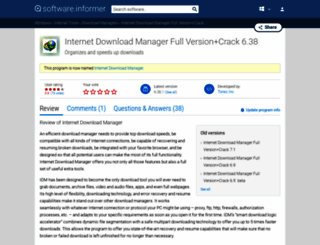 internet-download-manager-full-version-c.software.informer.com screenshot