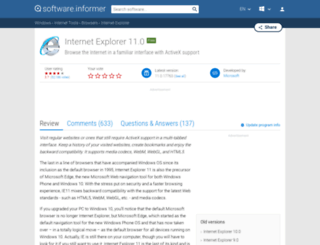 internet-explorer.software.informer.com screenshot