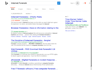 internet-forensik.com screenshot