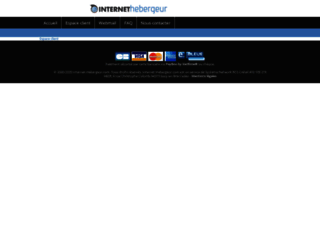 internet-hebergeur.com screenshot