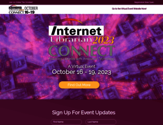 internet-librarian.infotoday.com screenshot