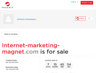 internet-marketing-magnet.com screenshot