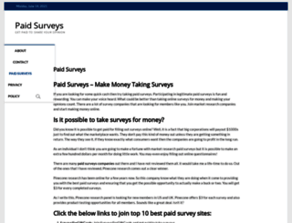 internet-paid-surveys.com screenshot