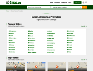 internet-service-providers.cmac.ws screenshot