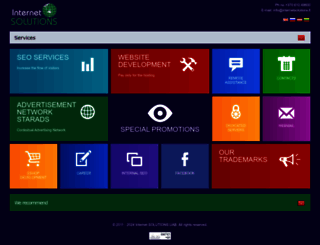internet-solutions.net screenshot