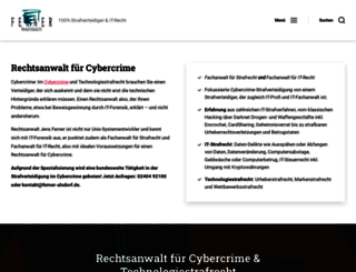 internet-strafrecht.com screenshot
