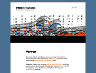 internet-tsunamis.de screenshot