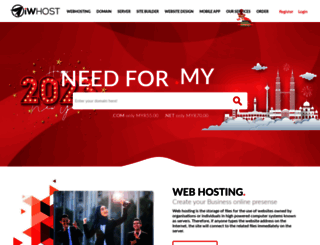 internet-webhosting.com screenshot