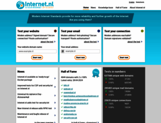 internet.nl screenshot