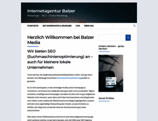 internetagentur-balzer.de screenshot
