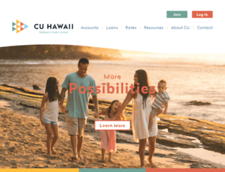 internetbanking.cuhawaii.com screenshot