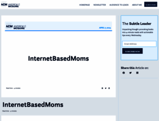internetbasedmoms.com screenshot