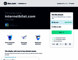 internetbilet.com screenshot