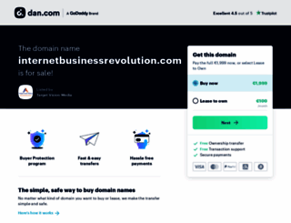 internetbusinessrevolution.com screenshot