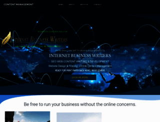 internetbusinesswriters.com screenshot