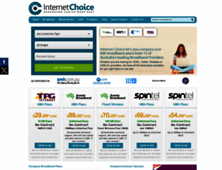 internetchoice.com.au screenshot