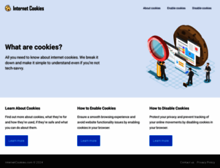internetcookies.com screenshot