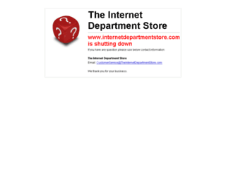 internetdepartmentstore.com screenshot