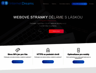 internetdreams.cz screenshot