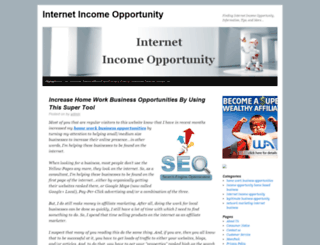 internetincomeopportunitys.com screenshot
