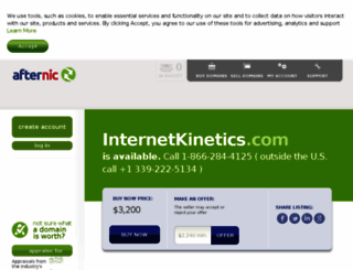 internetkinetics.com screenshot