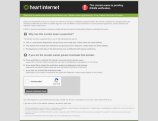 internetmarketing.medical-technical-translations.com screenshot