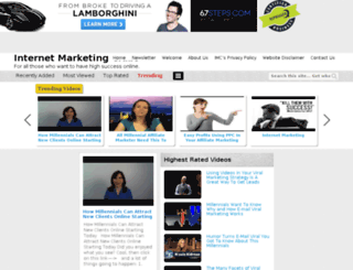 internetmarketingclubs.com screenshot