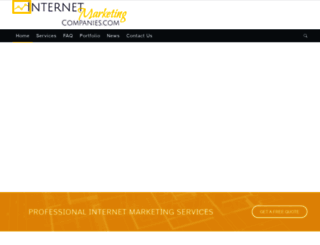 internetmarketingcompanies.com screenshot
