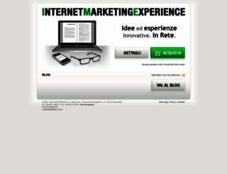 internetmarketingexperience.it screenshot