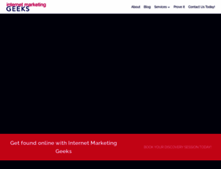 internetmarketinggeeks.com screenshot