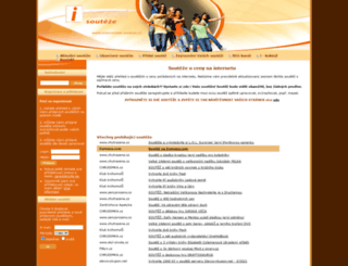 internetove-souteze.cz screenshot