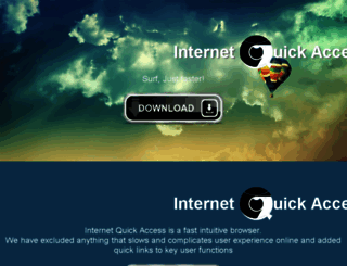 internetquickaccess.com screenshot