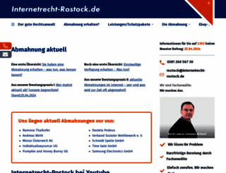 internetrecht-rostock.de screenshot