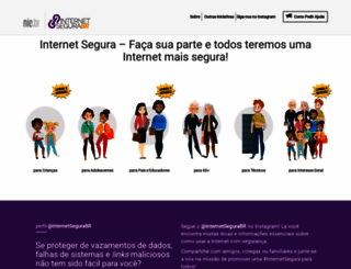 internetsegura.br screenshot