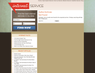 internetservice.net screenshot