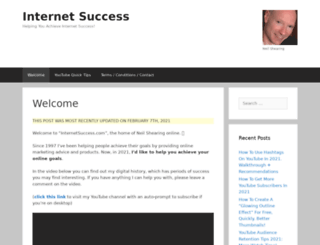 internetsuccess.com screenshot