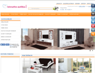 internettenmobilya.com screenshot