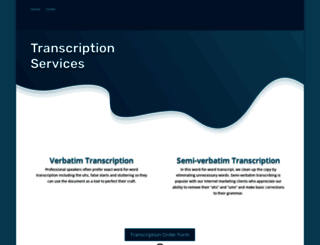 internettranscribers.com screenshot