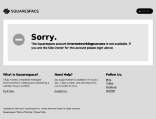 internetworkingsuccess.squarespace.com screenshot