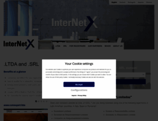 internetx.info screenshot