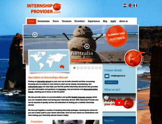 internshipprovider.com screenshot