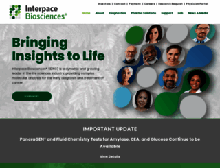 interpacediagnostics.com screenshot