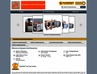 interpackthermoformers.com screenshot