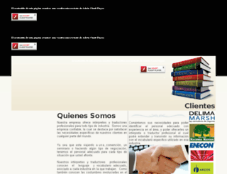 interpretesytraducciones.com screenshot