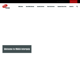 interquip.com.au screenshot