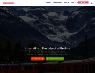 interrail-journey.com screenshot