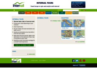 interrail-tours.com screenshot